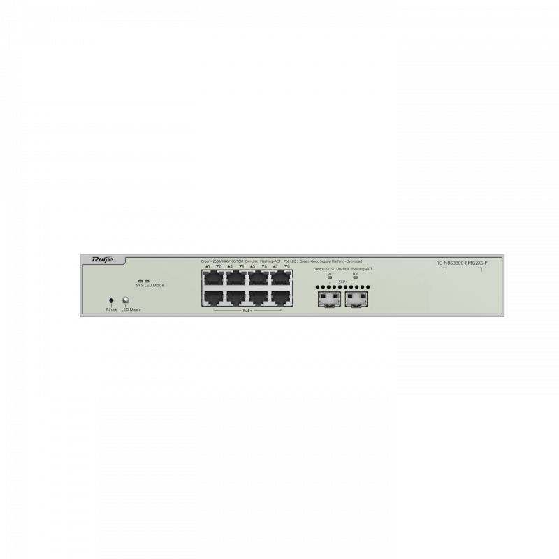 RG-NBS3300-8MG2XS-P RG-NBS3300-8MG2XS-P