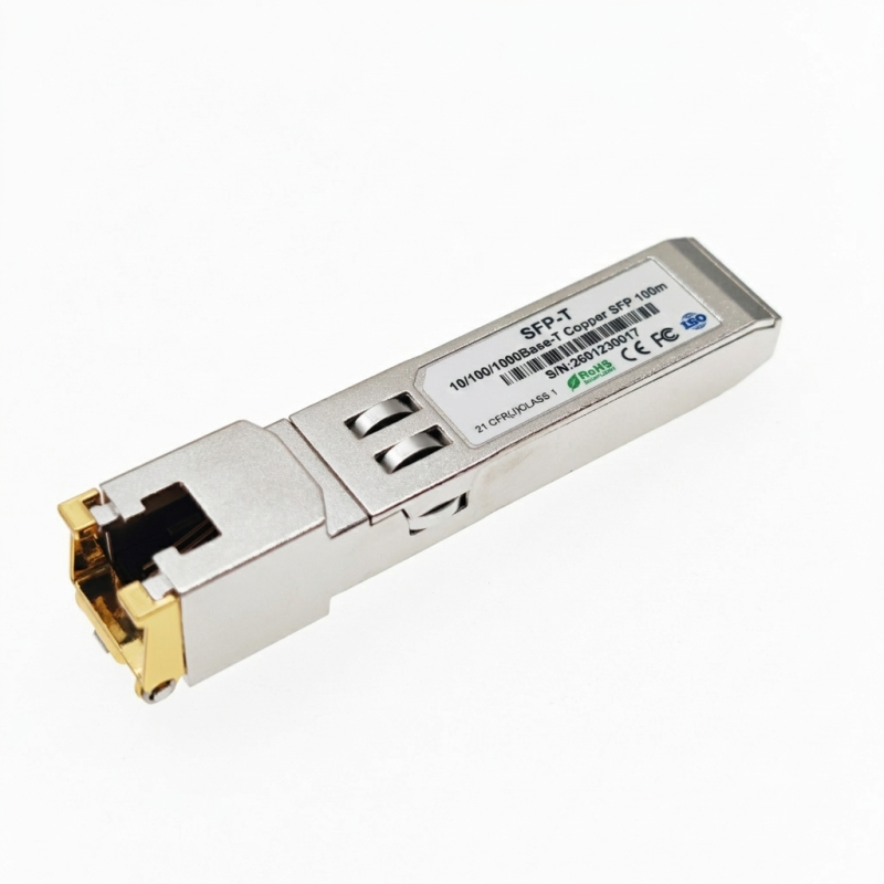 SFP copper RJ45, 10/100/1000 Autonegotiation