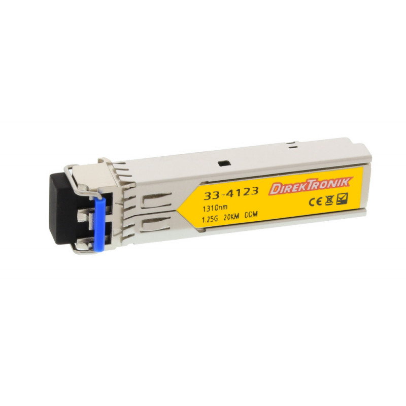 SFP Singlemode LC 20km (1000Base-LX) 1.25Gbps DDMI SFP Singlemode LC 20km (1000Base-LX) 1.25Gbps DDMI