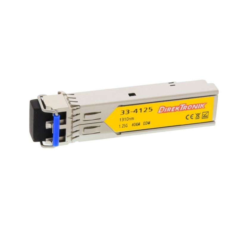 SFP Singlemode 1310nm 40km (EX) 1.25Gbps DDMI SFP Singlemode 1310nm 40km (EX) 1.25Gbps DDMI